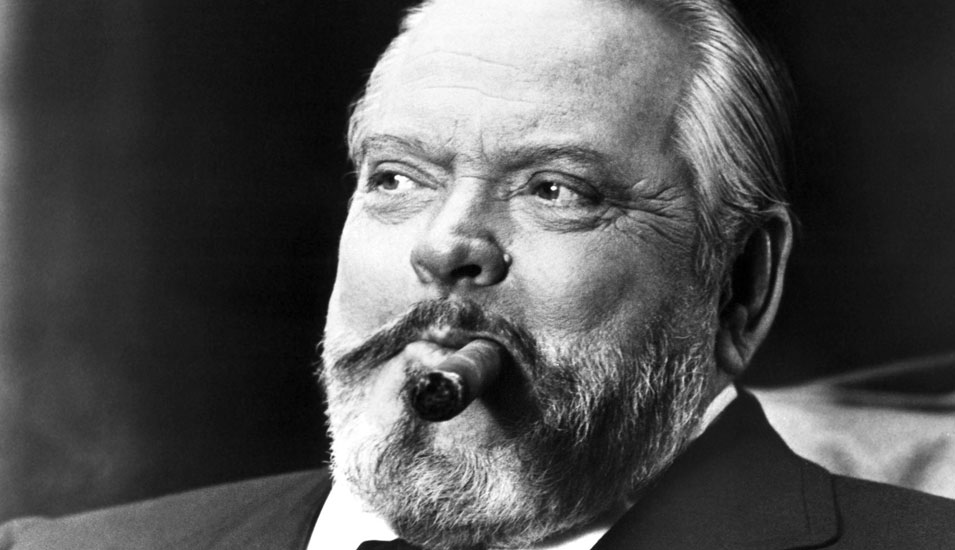 Das Foto zeigt den Schauspieler und Regisseur Orson Welles