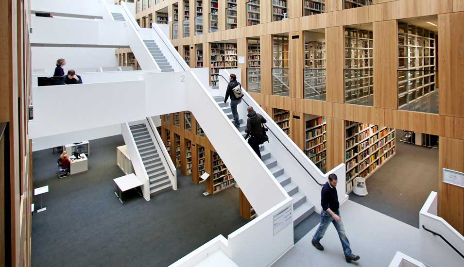 Unibibliothek in Halle