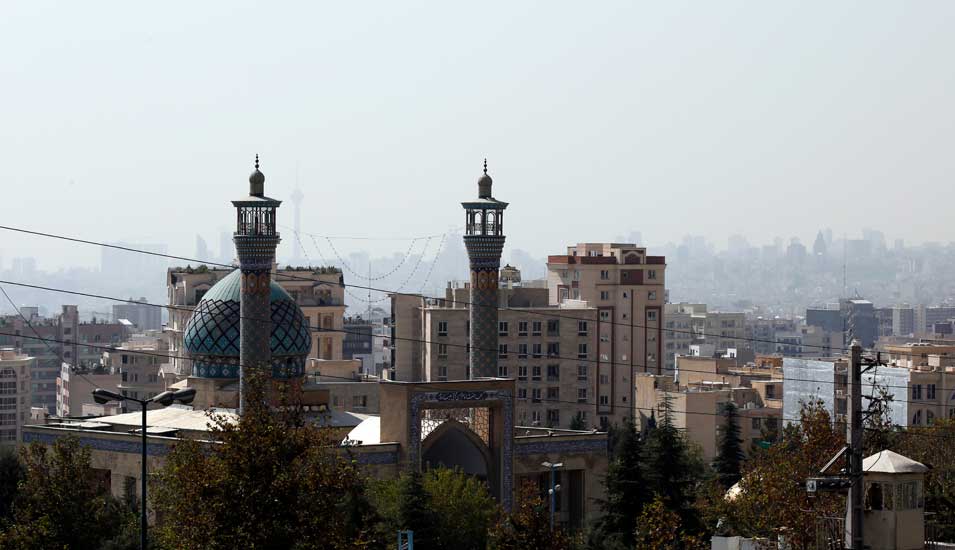 Stadtansicht aus Iran