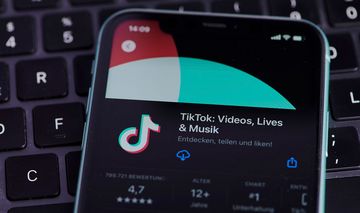 Informationen zur App "TikTok" in einem App-Store.