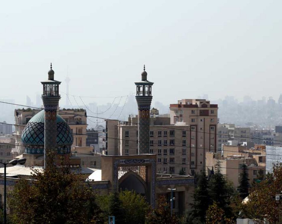 Stadtansicht aus Iran