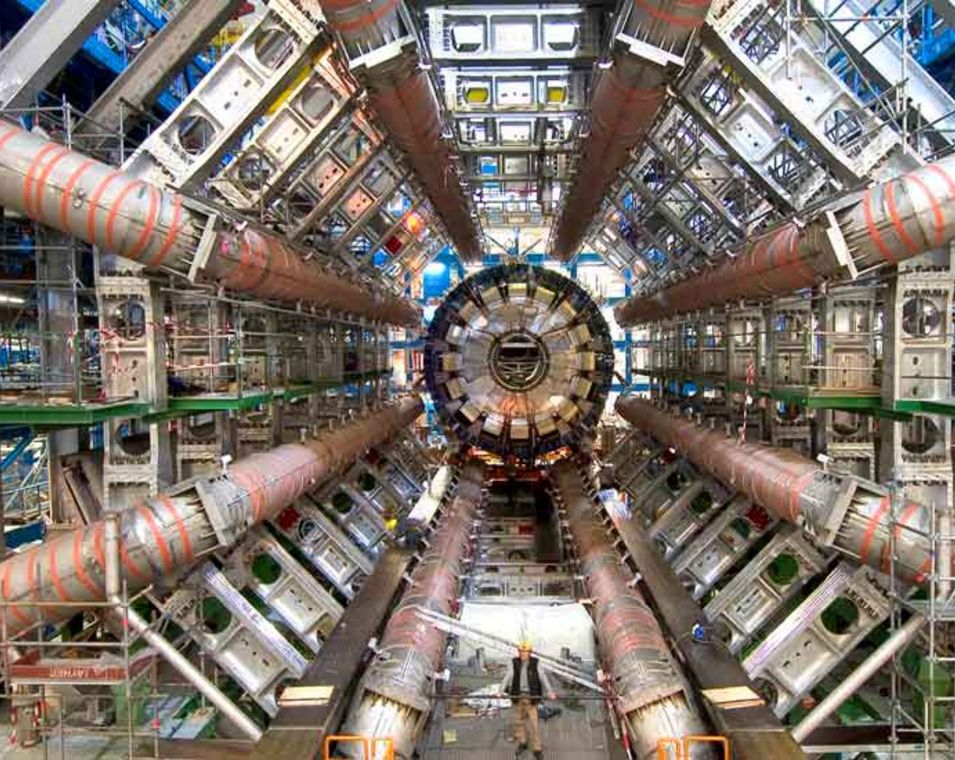 Wärmemengenmesser im CERN