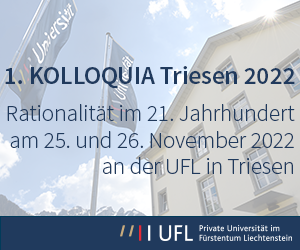 Dies ist eine Anzeige der Privaten Universität im Fürstentum Liechtenstein. 