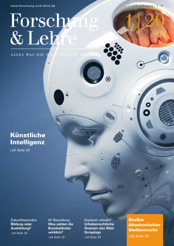 Titelbild der Januar-Ausgabe von Forschung & Lehre