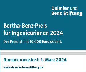 Dies ist eine Ausschreibung der Daimler und Benz Stiftung.