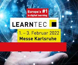 Dies ist eine Anzeige zur LEARNTEC-Messe 2022 in Karlsruhe.