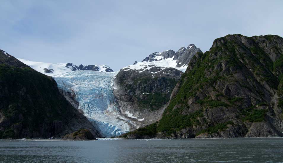 Harding Icefield Gletscher, Alaska.