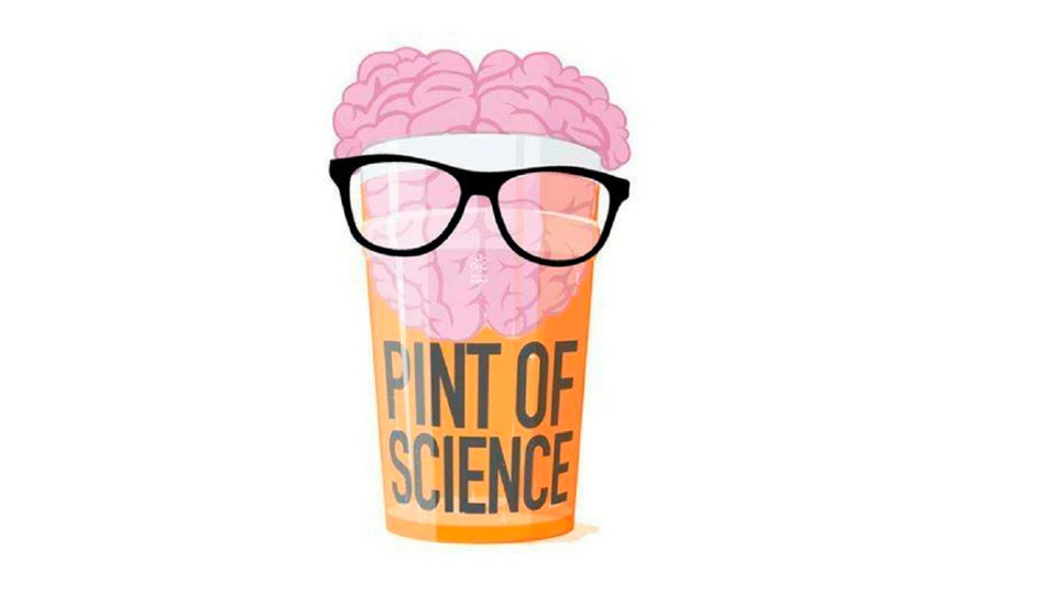 Logo von "Pint of Science"