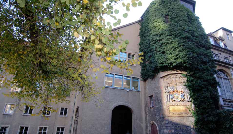 Bild der Gründungsstätte der Jenaer Universität
