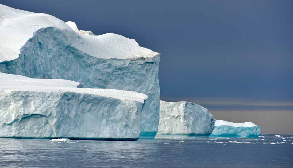 Eisberge an der Westküste Grönlands
