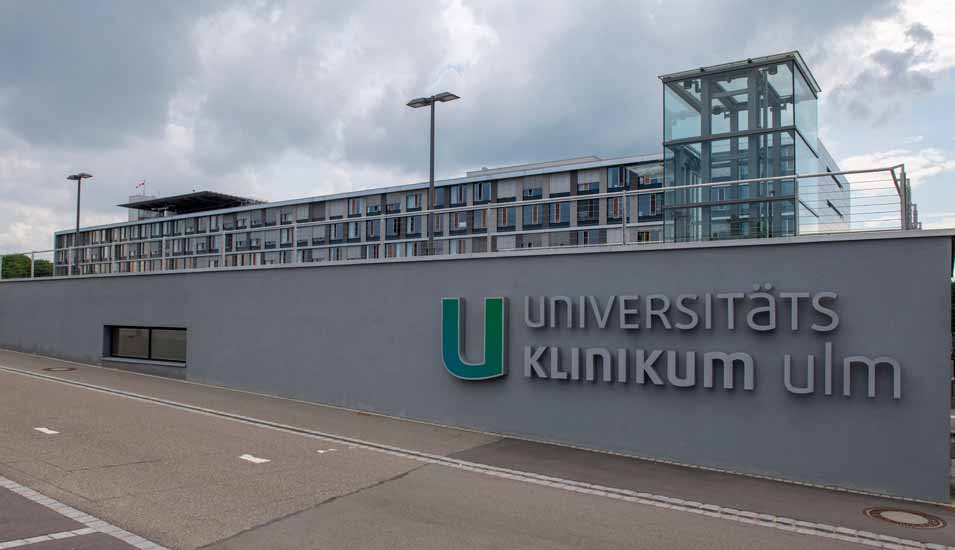 Außenansicht des Universitätsklinikums Ulm