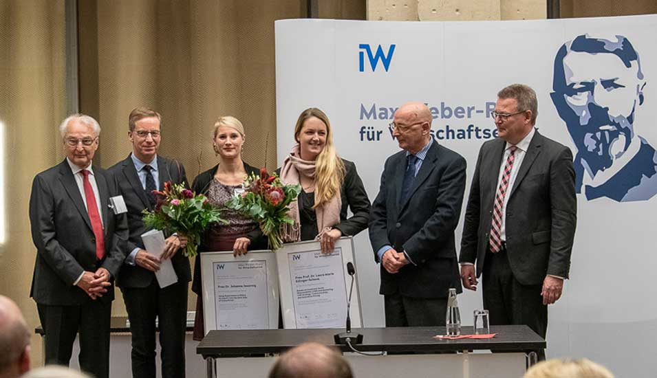 Preisverleihung Max-Weber-Preis für Wirtschaftsethik 