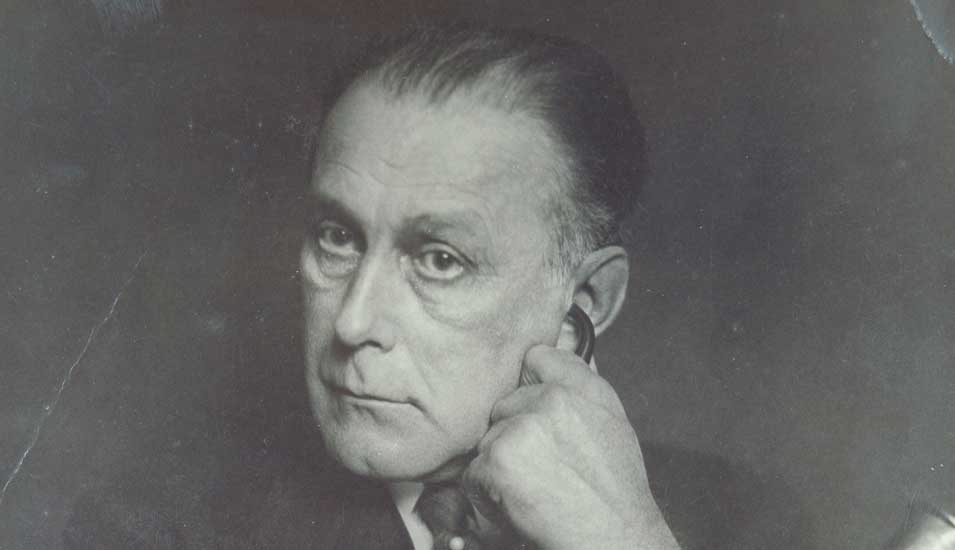 Fotografie von Adolf Loos um 1929