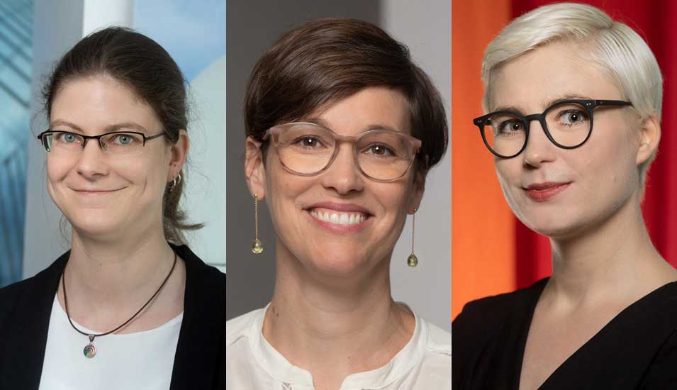 Fotos der Preisträgerinnen des Deutschen Studienpreises 2020