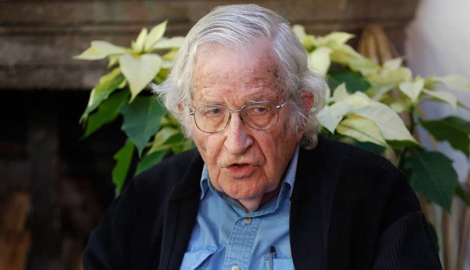 Foto von Professor Noam Chomsky
