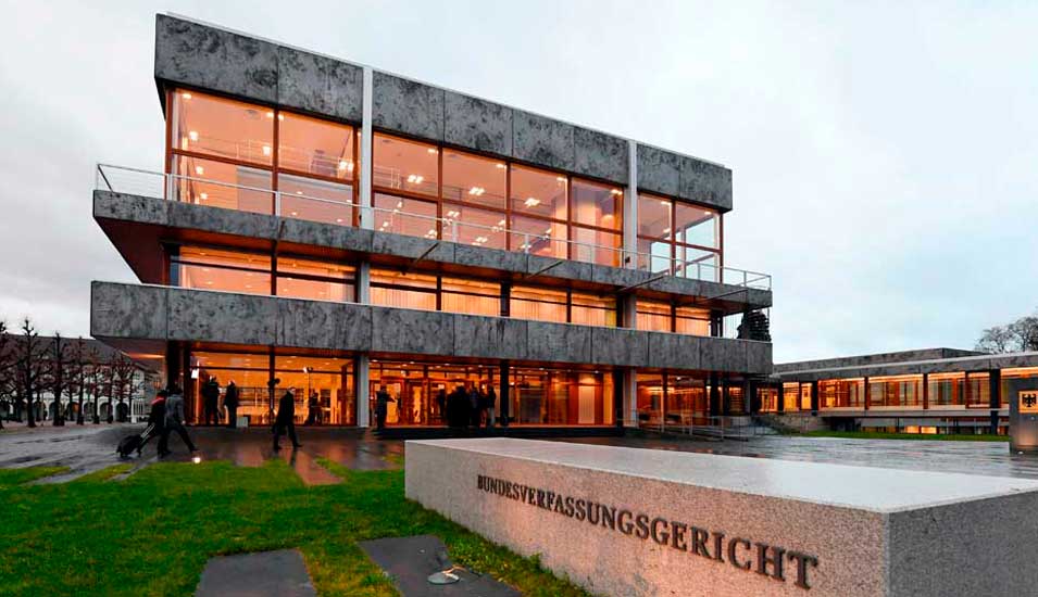 Das Bundesverfassungsgericht in Karlsruhe