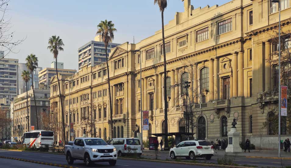 Gebäude der Universidad de Chile