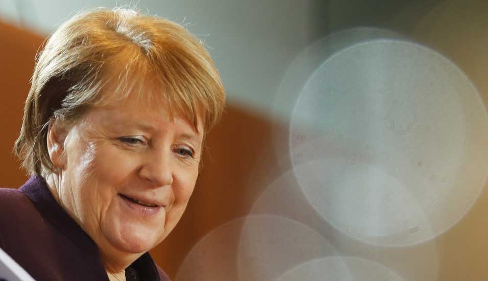 Portraitfoto von Angela Merkel