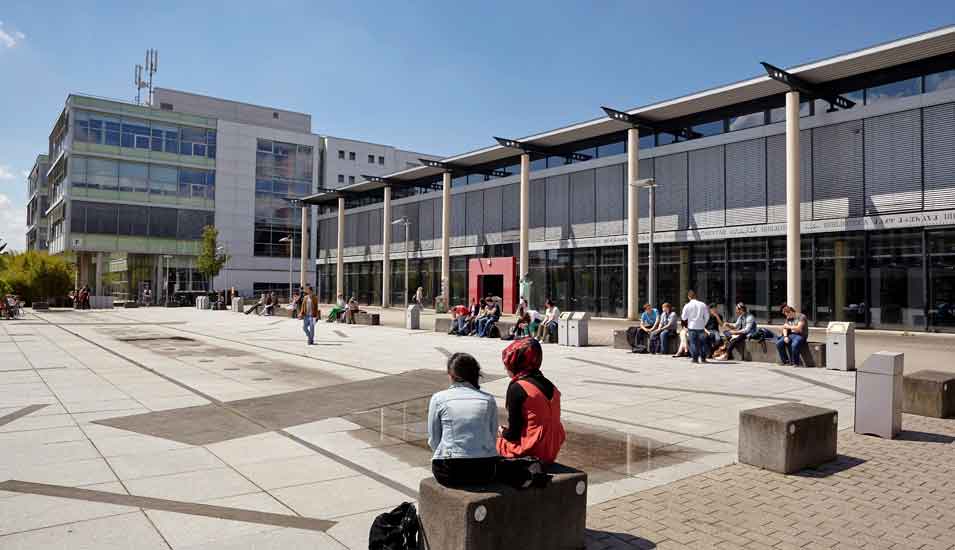 Campus der Universität Koblenz in Rheinland-Pfalz